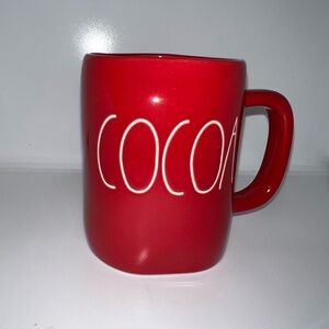Rae Dunn Red Cocoa Mug